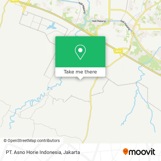 PT. Asno Horie Indonesia map