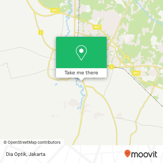 Dia Optik, Serang map