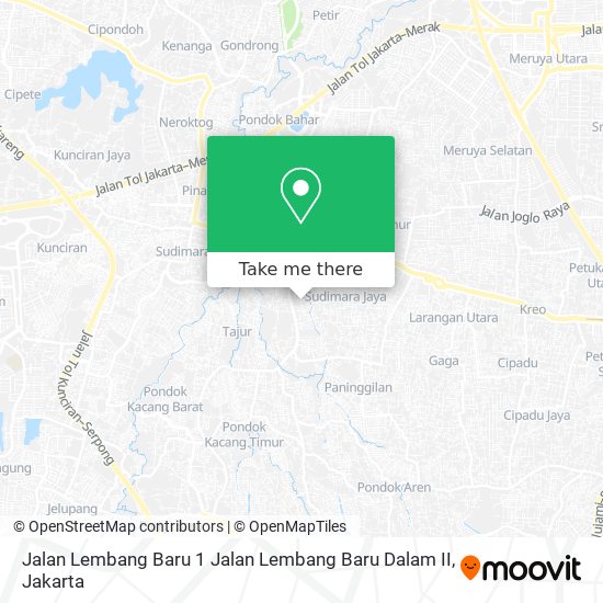 Jalan Lembang Baru 1 Jalan Lembang Baru Dalam II map
