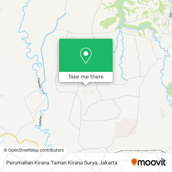 Perumahan Kirana Taman Kirana Surya map