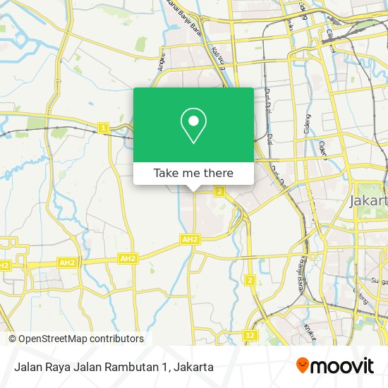 Jalan Raya Jalan Rambutan 1 map