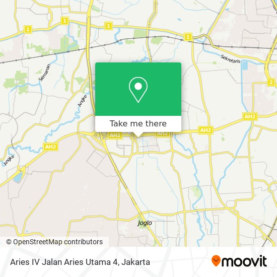 Aries IV Jalan Aries Utama 4 map