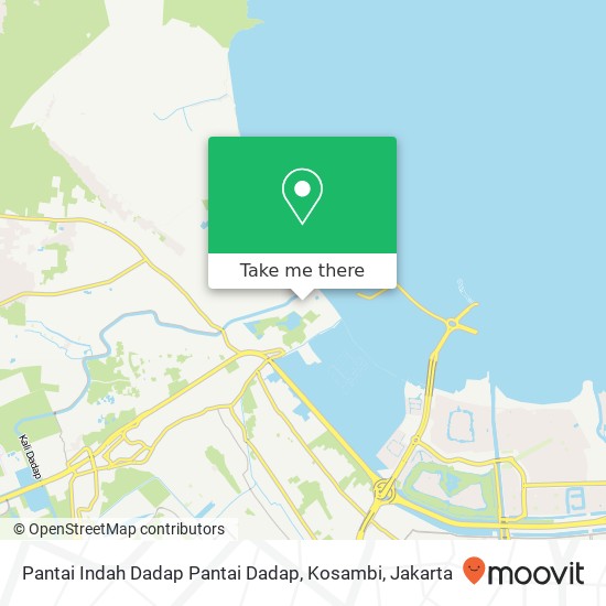 Pantai Indah Dadap Pantai Dadap, Kosambi map