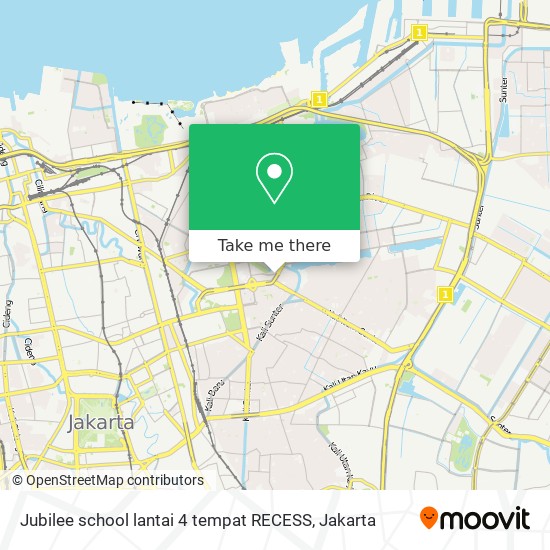 Jubilee school lantai 4 tempat RECESS map