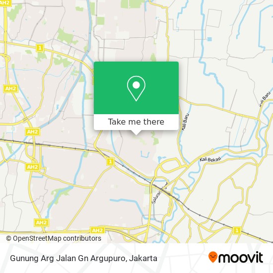 Gunung Arg Jalan Gn Argupuro map