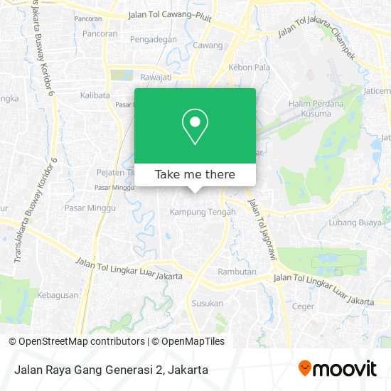 Jalan Raya Gang Generasi 2 map