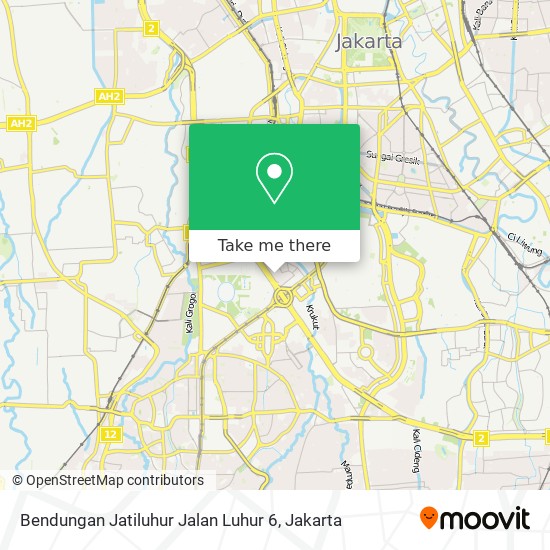 Bendungan Jatiluhur Jalan Luhur 6 map