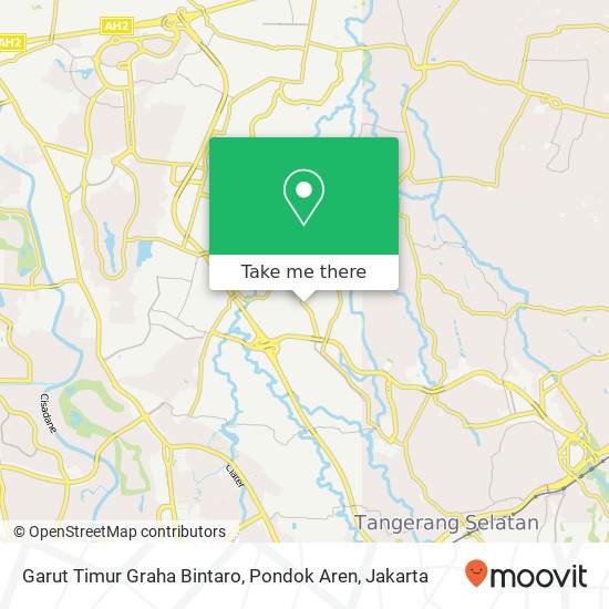 Garut Timur Graha Bintaro, Pondok Aren map