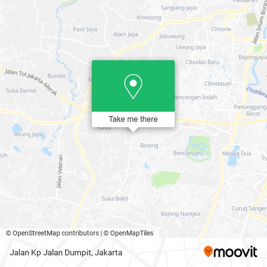 Jalan Kp Jalan Dumpit map