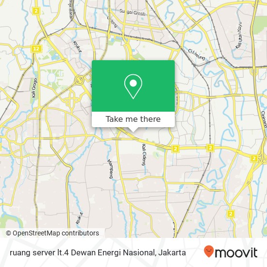 ruang server lt.4 Dewan Energi Nasional map