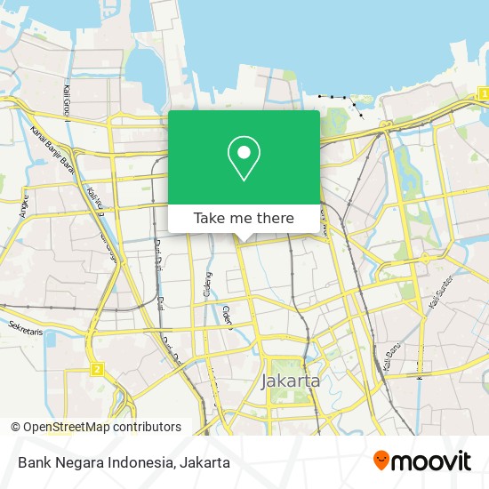 Bank Negara Indonesia map