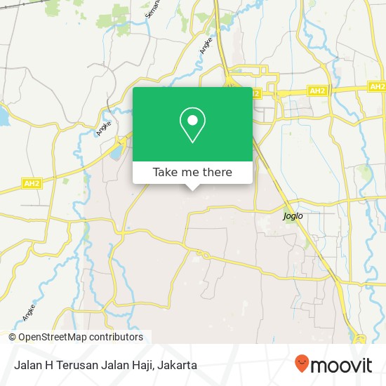 Jalan H Terusan Jalan Haji map