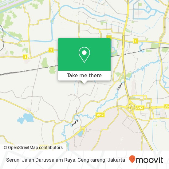 Seruni Jalan Darussalam Raya, Cengkareng map