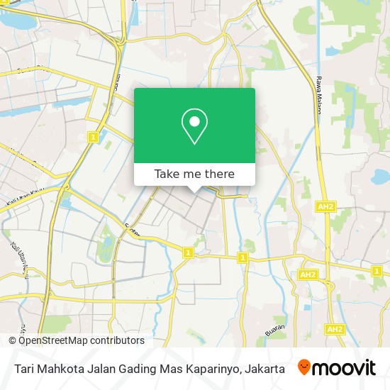 Tari Mahkota Jalan Gading Mas Kaparinyo map