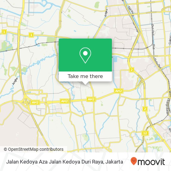 Jalan Kedoya Aza Jalan Kedoya Duri Raya map