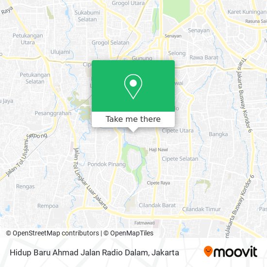 Hidup Baru Ahmad Jalan Radio Dalam map
