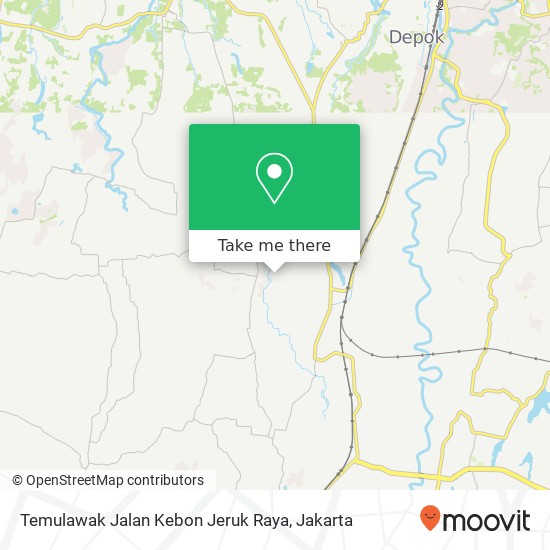 Temulawak Jalan Kebon Jeruk Raya map