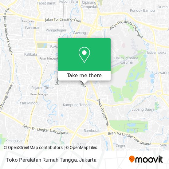 Toko Peralatan Rumah Tangga map