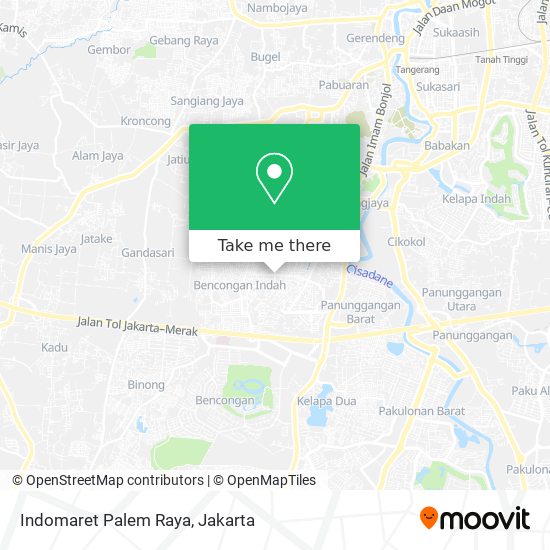 Indomaret Palem Raya map