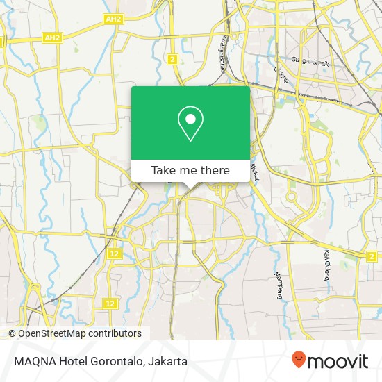 MAQNA Hotel Gorontalo map