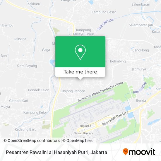 Pesantren Rawalini al Hasaniyah Putri map