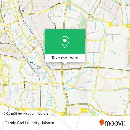 Ganda Sari Laundry map