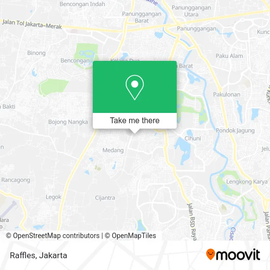 Raffles map