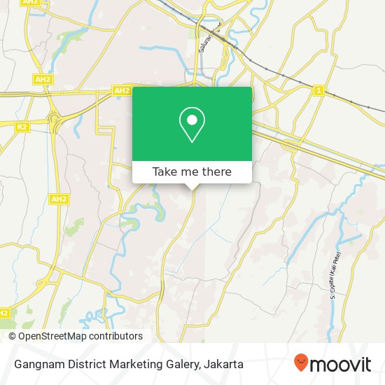 Gangnam District Marketing Galery map