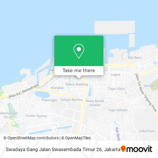 Swadaya Gang Jalan Swasembada Timur 26 map