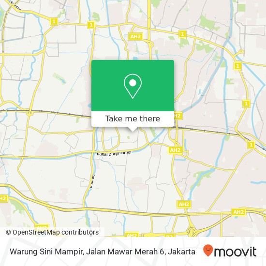 Warung Sini Mampir, Jalan Mawar Merah 6 map