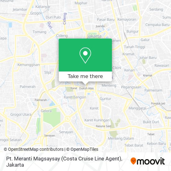 Pt. Meranti Magsaysay (Costa Cruise Line Agent) map