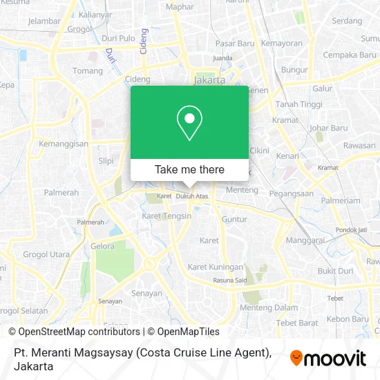 Pt. Meranti Magsaysay (Costa Cruise Line Agent) map