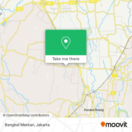 Bengkel Mentari map