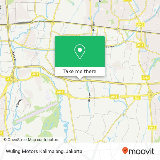 Wuling Motors Kalimalang map