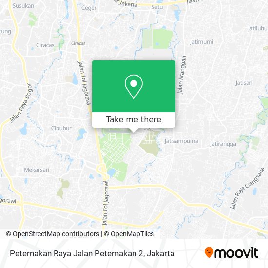 Peternakan Raya Jalan Peternakan 2 map