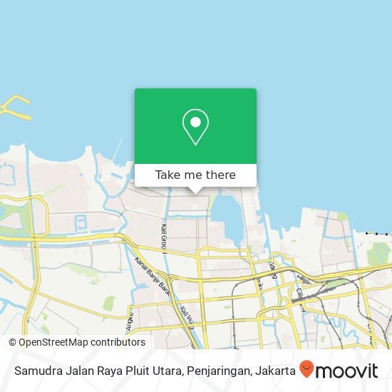 Samudra Jalan Raya Pluit Utara, Penjaringan map