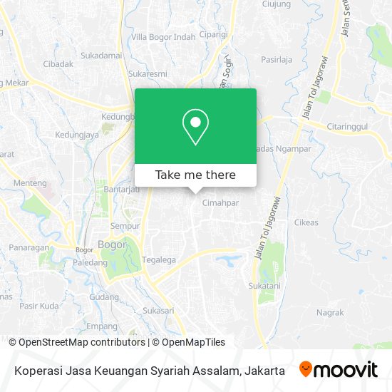 Koperasi Jasa Keuangan Syariah Assalam map