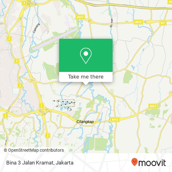 Bina 3 Jalan Kramat map