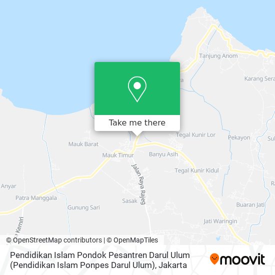 Pendidikan Islam Pondok Pesantren Darul Ulum (Pendidikan Islam Ponpes Darul Ulum) map