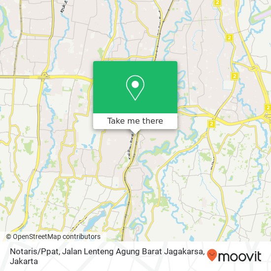 Notaris / Ppat, Jalan Lenteng Agung Barat Jagakarsa map