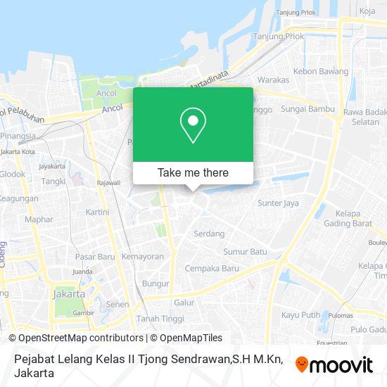 Pejabat Lelang Kelas II Tjong Sendrawan,S.H M.Kn map