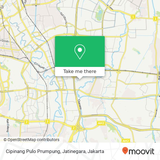 Cipinang Pulo Prumpung, Jatinegara map