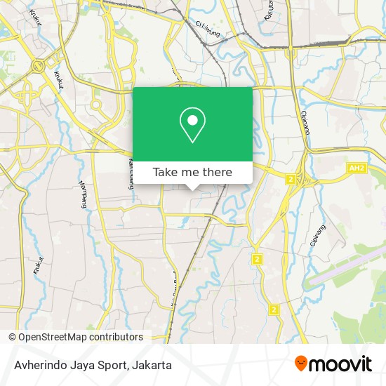 Avherindo Jaya Sport map