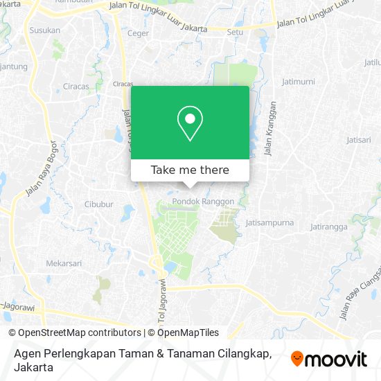 Agen Perlengkapan Taman & Tanaman Cilangkap map