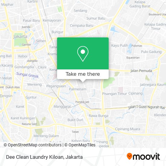 Dee Clean Laundry Kiloan map