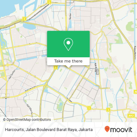 Harcourts, Jalan Boulevard Barat Raya map