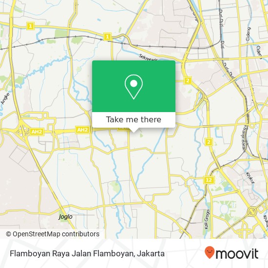 Flamboyan Raya Jalan Flamboyan map