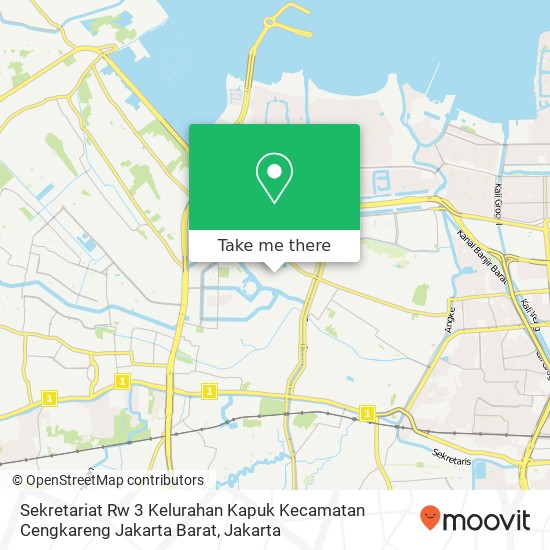 Sekretariat Rw 3 Kelurahan Kapuk Kecamatan Cengkareng Jakarta Barat map