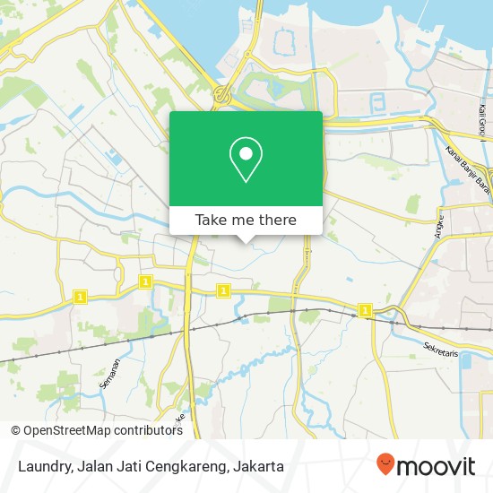 Laundry, Jalan Jati Cengkareng map