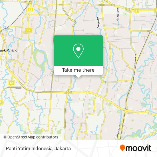 Panti Yatim Indonesia map